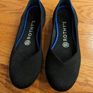 Rothy's black flats size 6